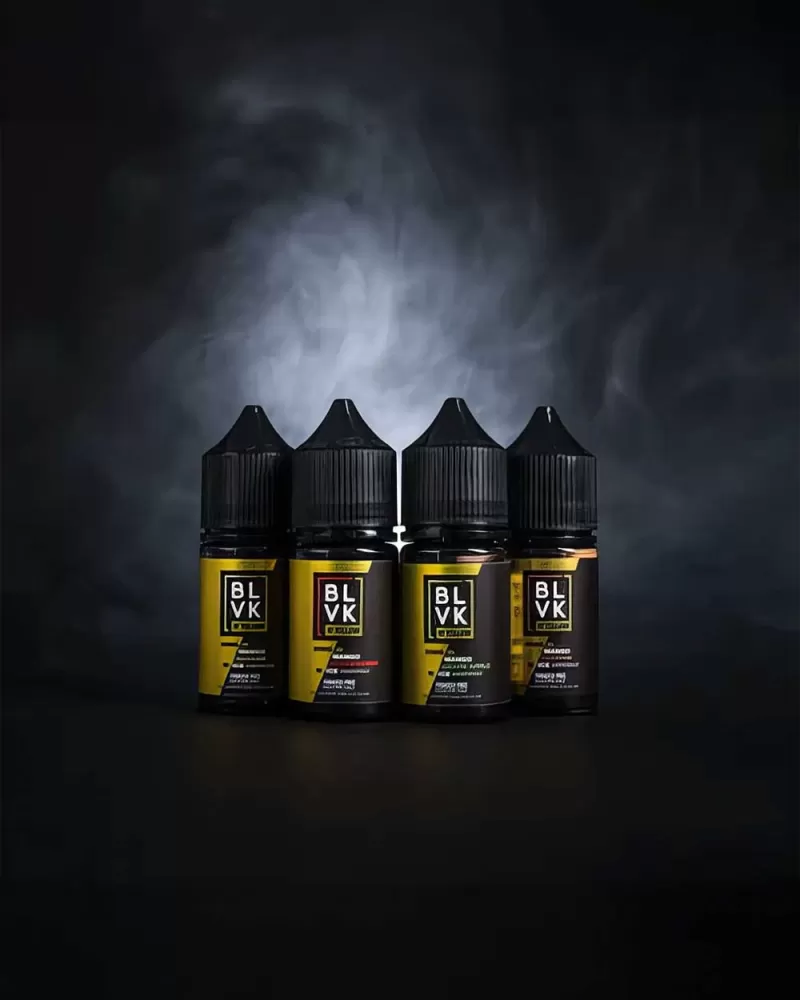 BLVK N'Yellow series - Nic Salt - Mango Banana Ice / 50mg