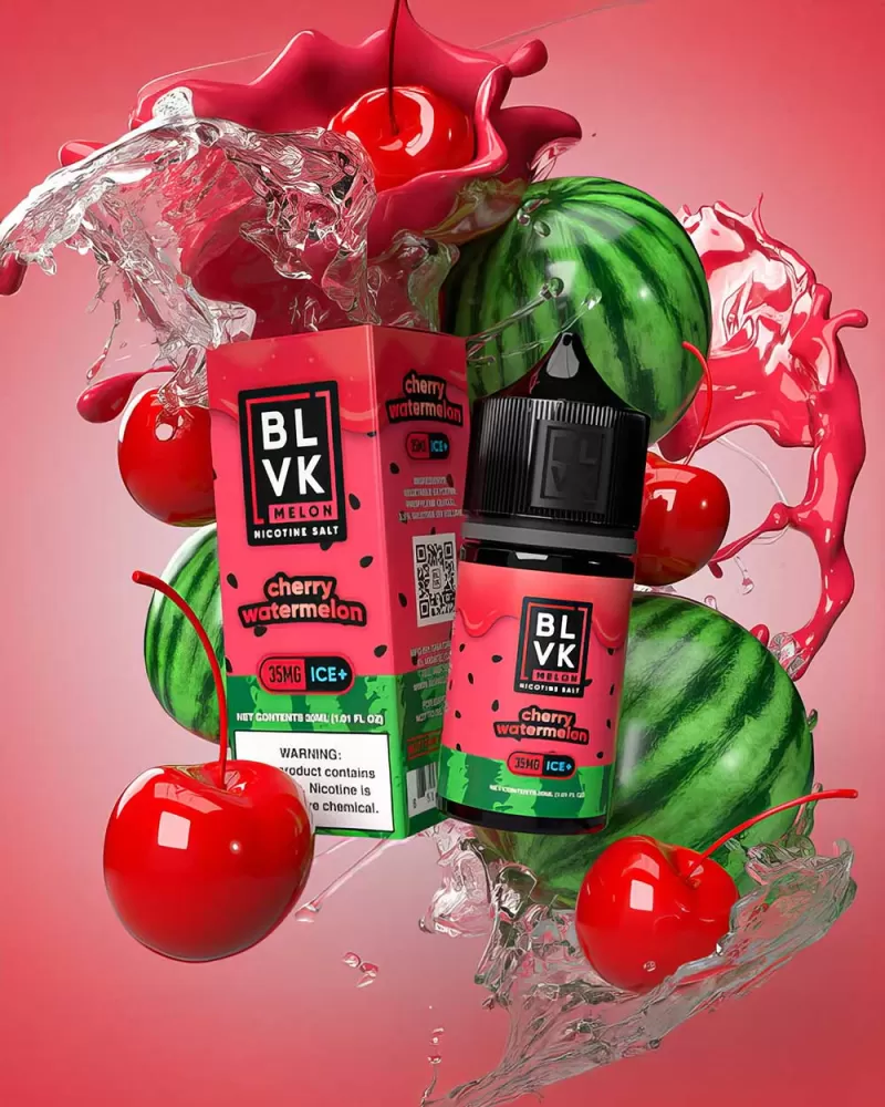 BLVK Melon series - Nic Salt - Blue Razz Watermelon / 50mg - Image 3