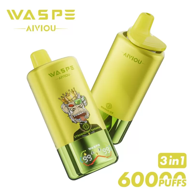 WASPE 60K | 3-in-1 60000 puffs, triple option, bulk disposable vape - Image 3