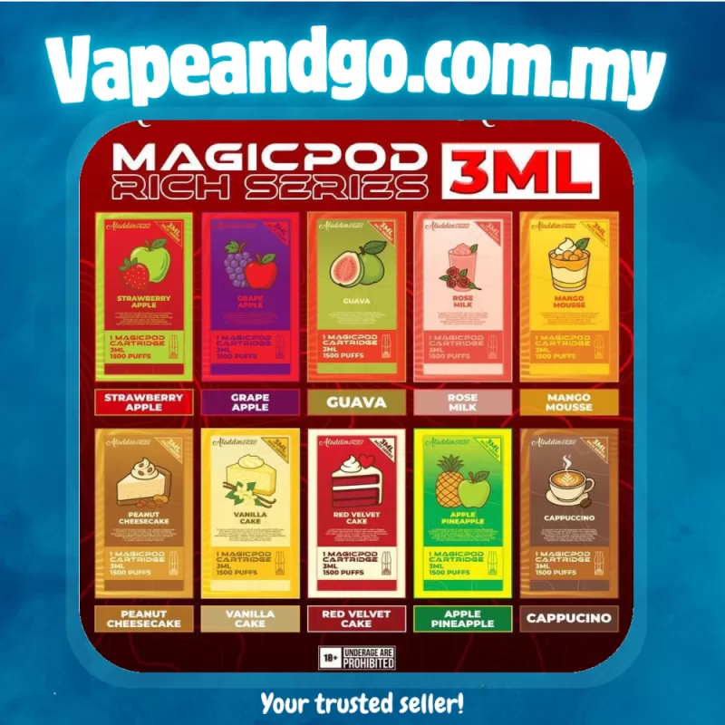Magicpod Cartridge 3ml By Aladdin Pro Genuine Stock Buy Now