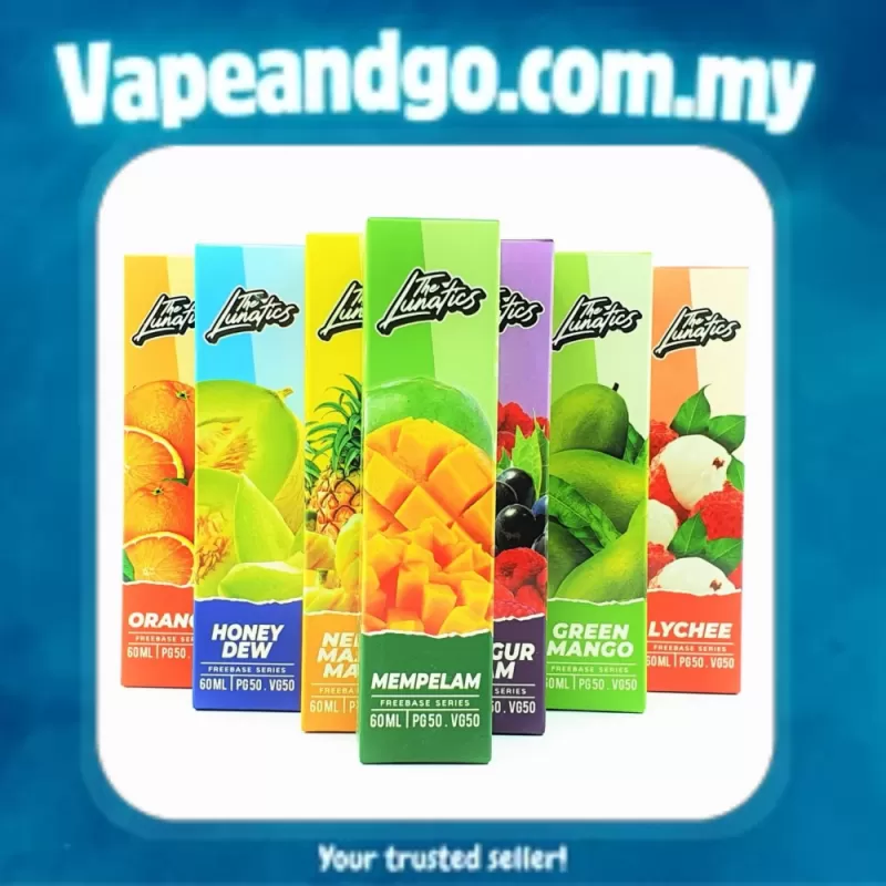 Lunatics Freebase Fruity Series 60ml Genuine Stock Buy Now