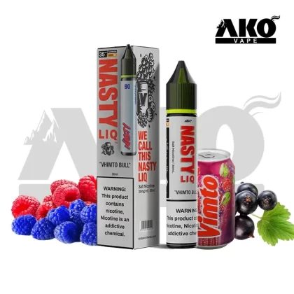 سالت نوشیدنی ویمتو نستی Nasty Vhimto Bull salt سری LIQ