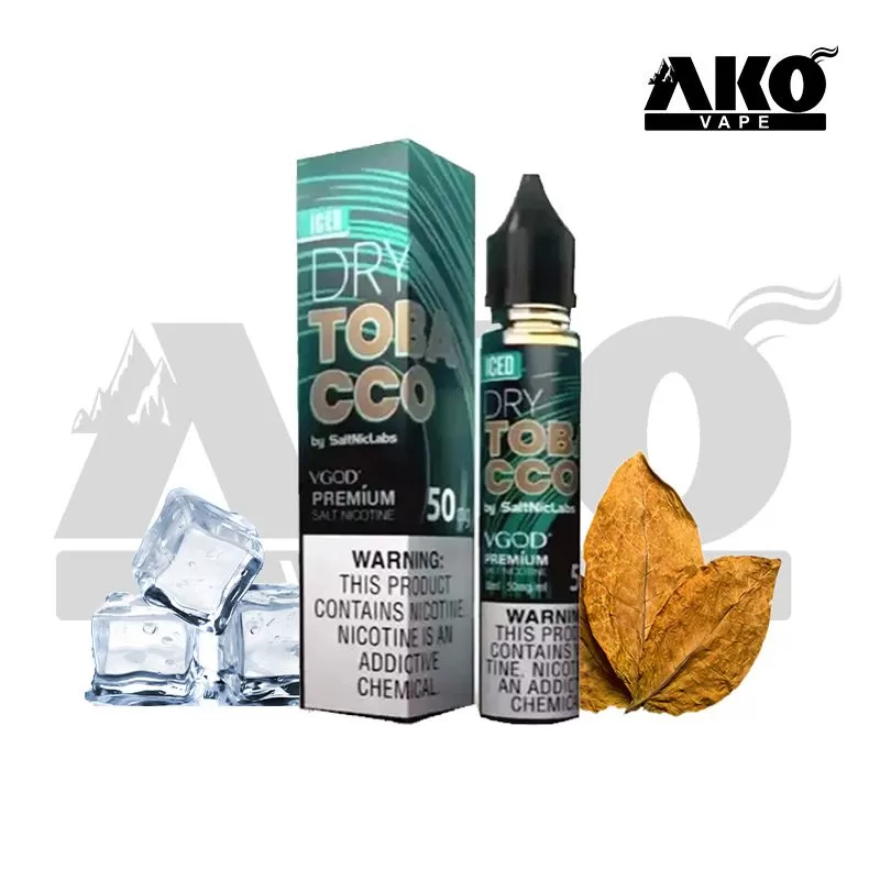 سالت نیکوتین درای توباکو یخ (تنباکو خشک یخ) ویگاد VGOD DRY TOBACCO ICED