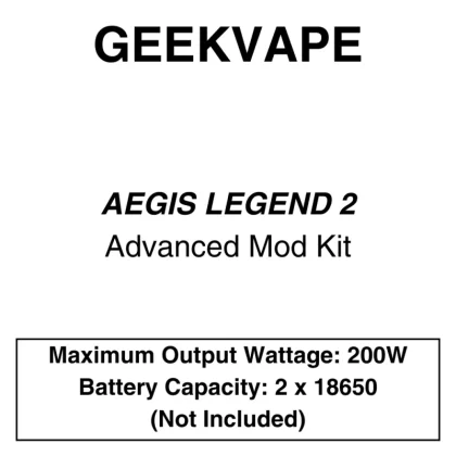 Aegis Legend 2 200W kit (L200)