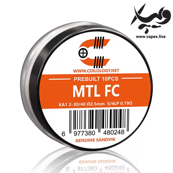 سیم ویپ کویلولوژی MTL FC Coilology MTL Fused Clapton Prebuilt Coils - Image 3