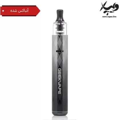 گیک ویپ وینکس اس ۳ آنباکس شده Geek Vape Wenax S3 Unboxed - گیک ویپ GEEK VAPE / Texture Dark