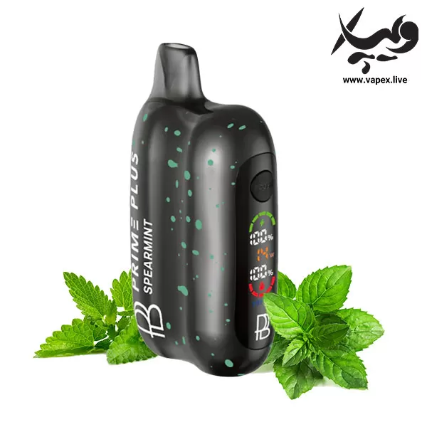 پاد یکبار مصرف پرایم بار پلاس ۲۶۰۰۰ پاف نعنا Prime Bar Plus Spearmint