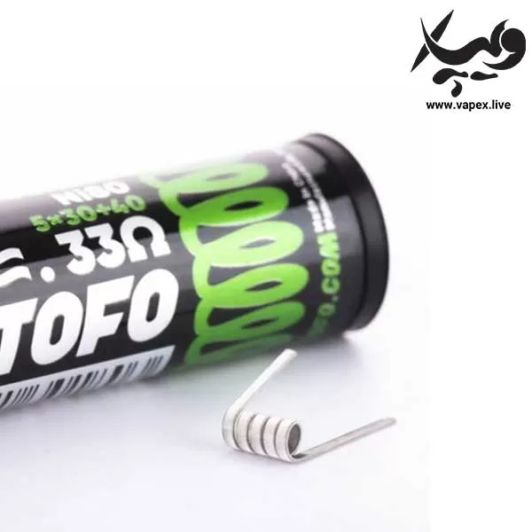 سیم ویپ وتوفو فایو کور Wotofo Five Core Fused Clapton - وتوفو wotofo / کلپتون Clapton - Image 2