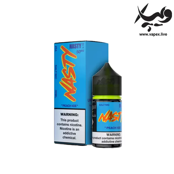 سالت هلو یخ نستی Nasty Peach ICE