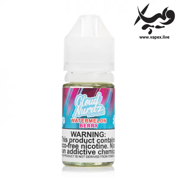 سالت واترملون بری یخ کلود نوردز Cloud Nurdz Watermelon Berry ICE - Image 2