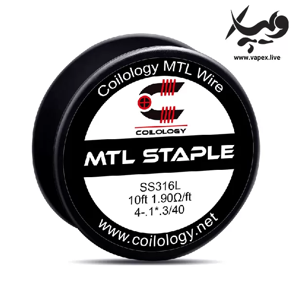سیم ویپ استیپل رول کویلولوژی Coilology MTL Staple Spool - Image 3