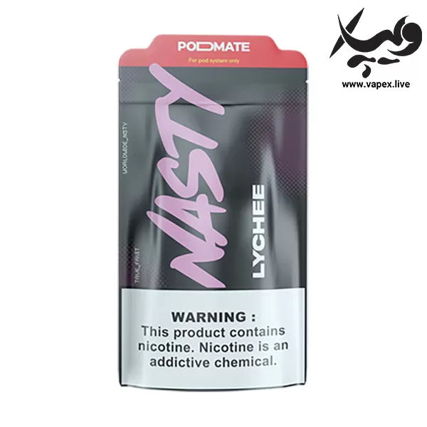 سالت لیچی نستی Nasty PodMate Lychee