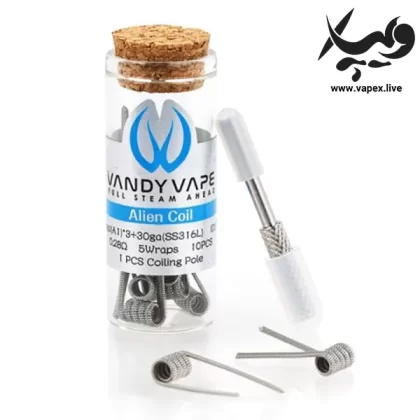 سیم ویپ الین وندی ویپ Vandy Vape Alien Coil - وندی ویپ vandy vape / کلپتون Clapton