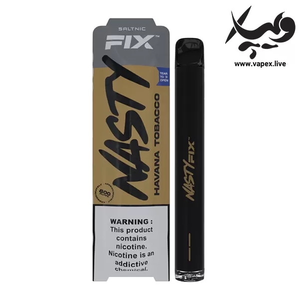 پاد یکبار مصرف نستی هاوانا توباکو Nasty Fix Havana Tobacco - نستی NASTY