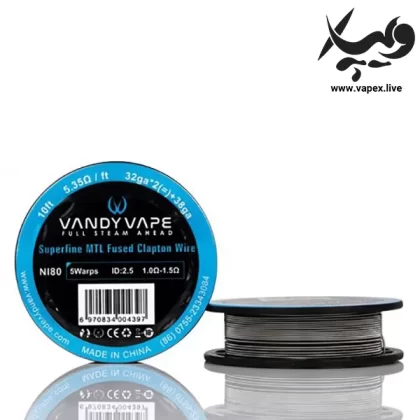 سیم ویپ سوپر فاین ام تی ال وندی ویپ Vandy Vape Superfine MTL Spools
