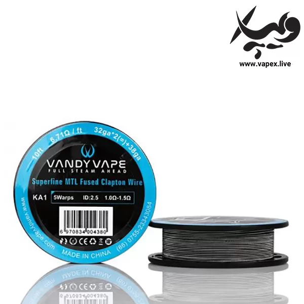 سیم ویپ سوپر فاین ام تی ال وندی ویپ Vandy Vape Superfine MTL Spools - Image 3