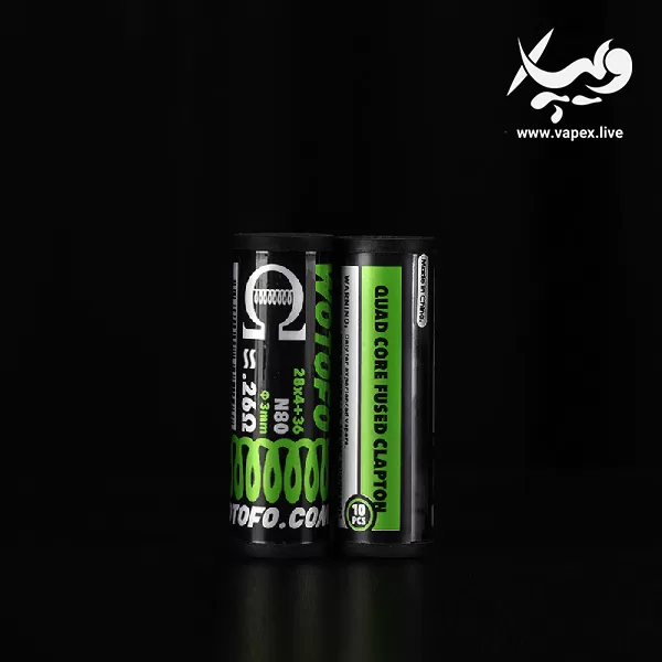 سیم ویپ کواد کور وتوفو Wotofo Quad Core Wires - وتوفو wotofo / کلپتون Clapton - Image 3