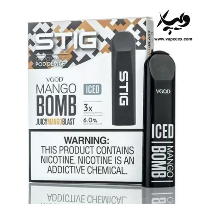 پاد استیگ ویگاد بمب انبه یخ VGOD Stig Mango Bomb Ice - ویگاد VGOD / انبه