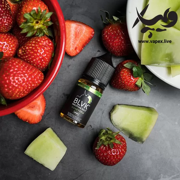 سالت نیکوتین طالبی توت فرنگی بی ال وی کی BLVK Honeydew - Image 2