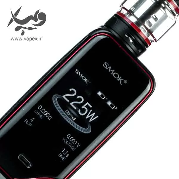 ویپ ایکس پرایو اسماک SMOK X-Priv Kit - اسموک SMOK / بله / خیر / دارد / ساب اهم / TFV12 Prince / خارجی / 18650 / 2 عدد / دارد / micro-usb / دارد / ندارد / 225 W / zinc-alloy / با دکمه (نگه داشتن دکمه هنگام کشیدن) / دارد - Image 2