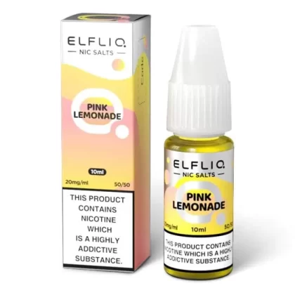 Pink Lemonade ELFLIQ Nic Salts e Liquid 10ml – TPD