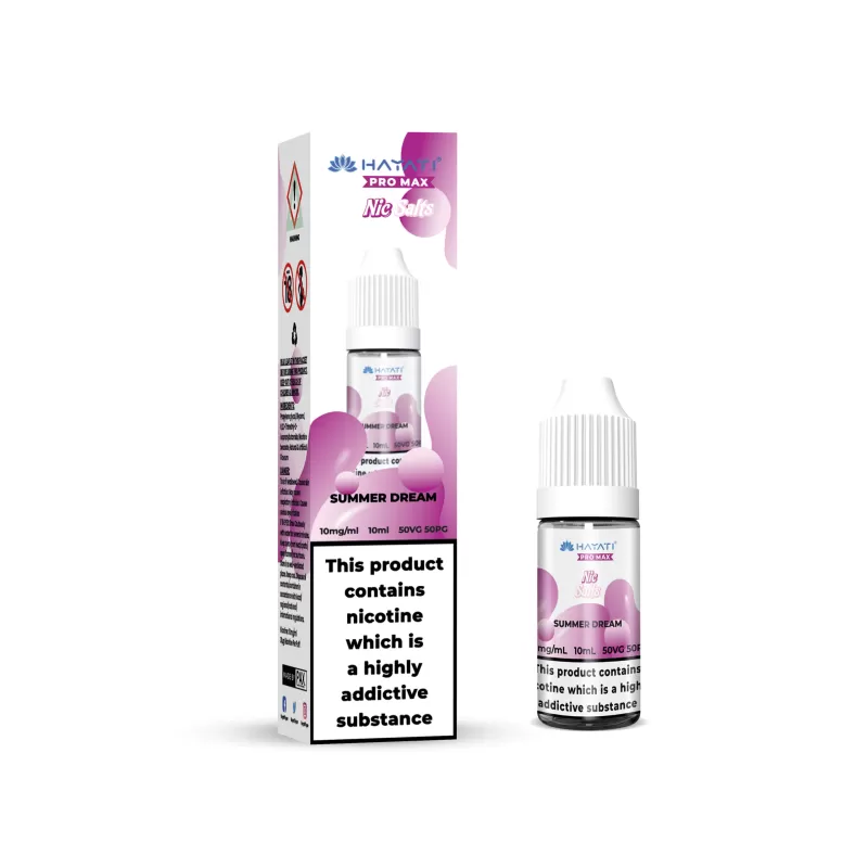 Summer Dream Hayati Pro Max Nic Salts e Liquid 10ml – TPD