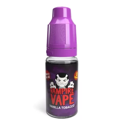 Vanilla Tobacco – Vampire Vape Premium E-Liquid – 10ml – TPD