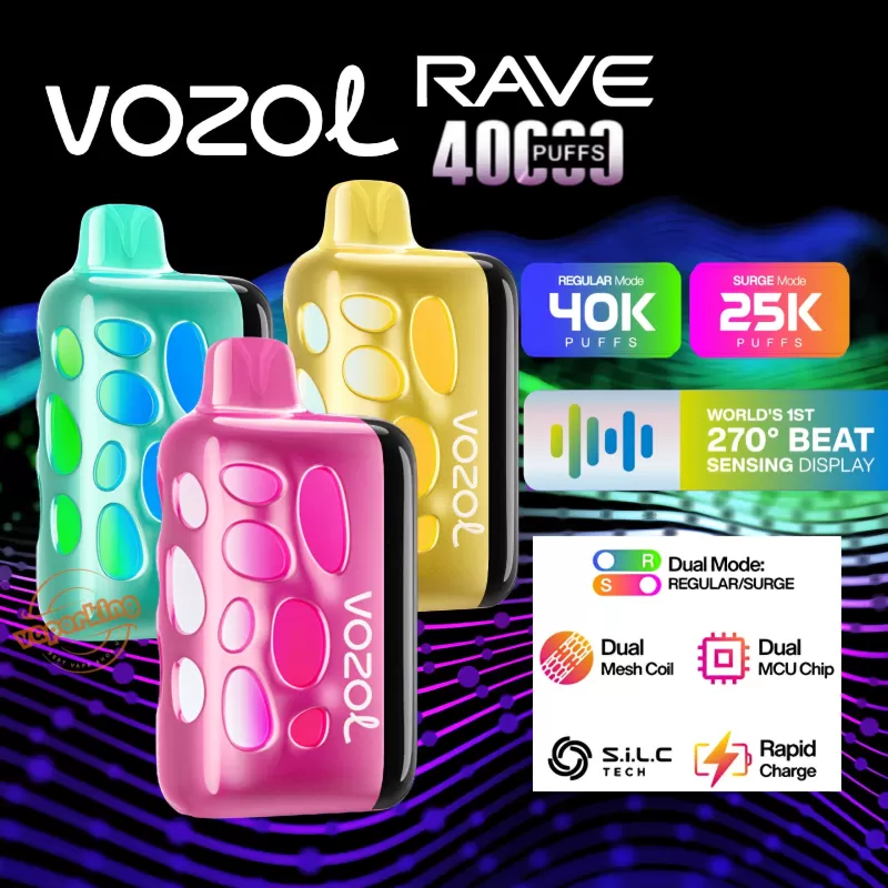 پاد یک بار مصرف ۴۰ هزار وزول ریو | Vozol 40,000 RAVE