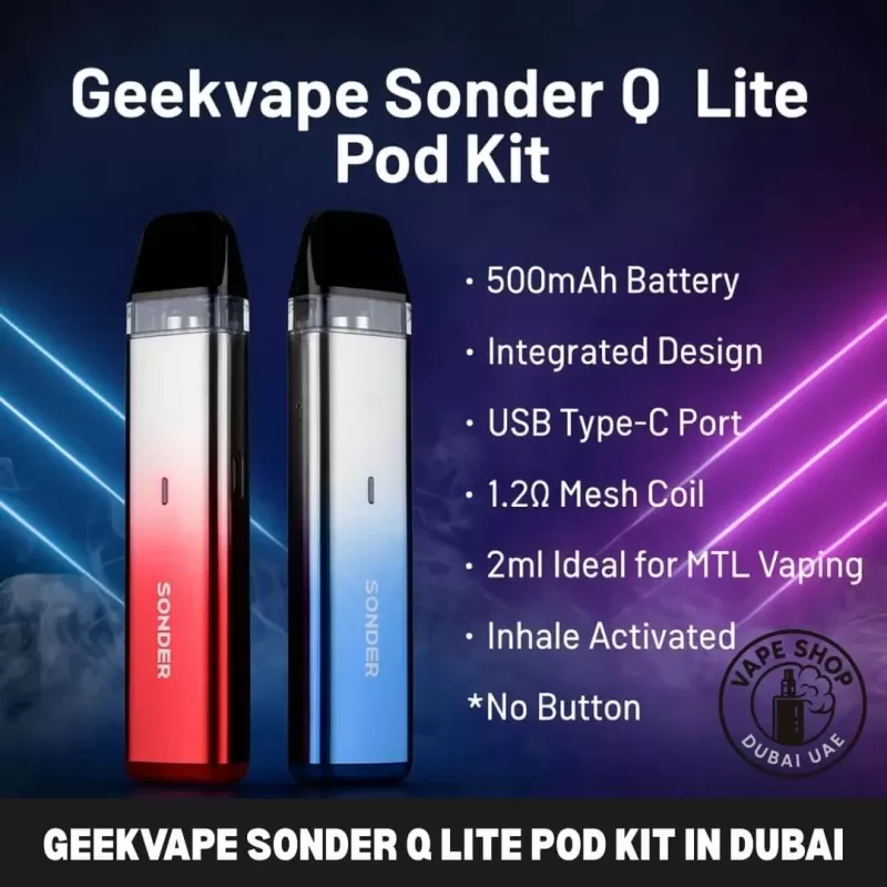 Geekvape Sonder Q Lite Pod Kit In Dubai