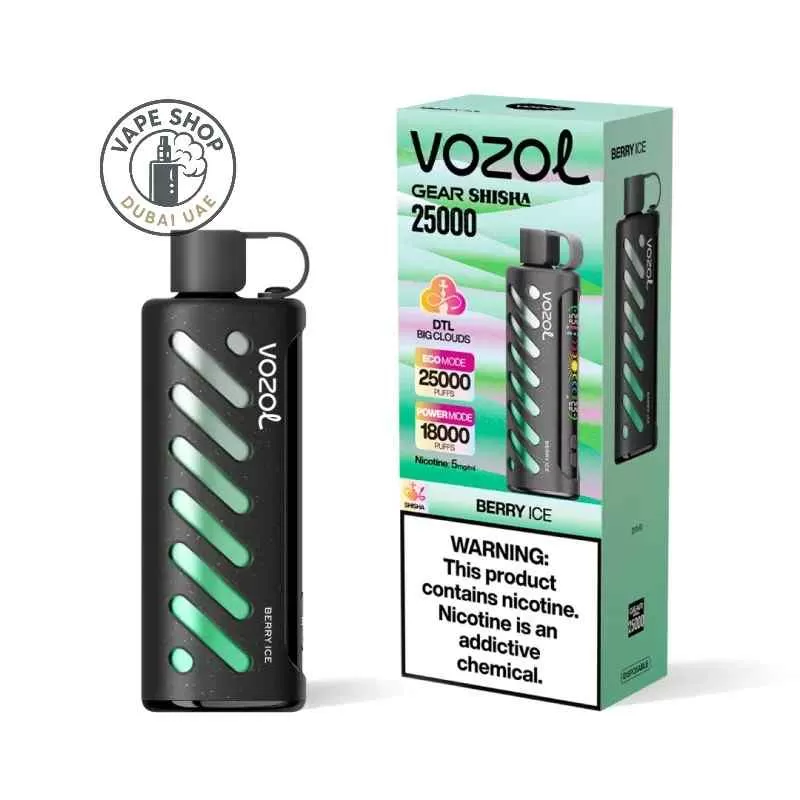 VOZOL Gear Shisha 25000 puffs Dual Mode 5MG Nicotine - Image 2