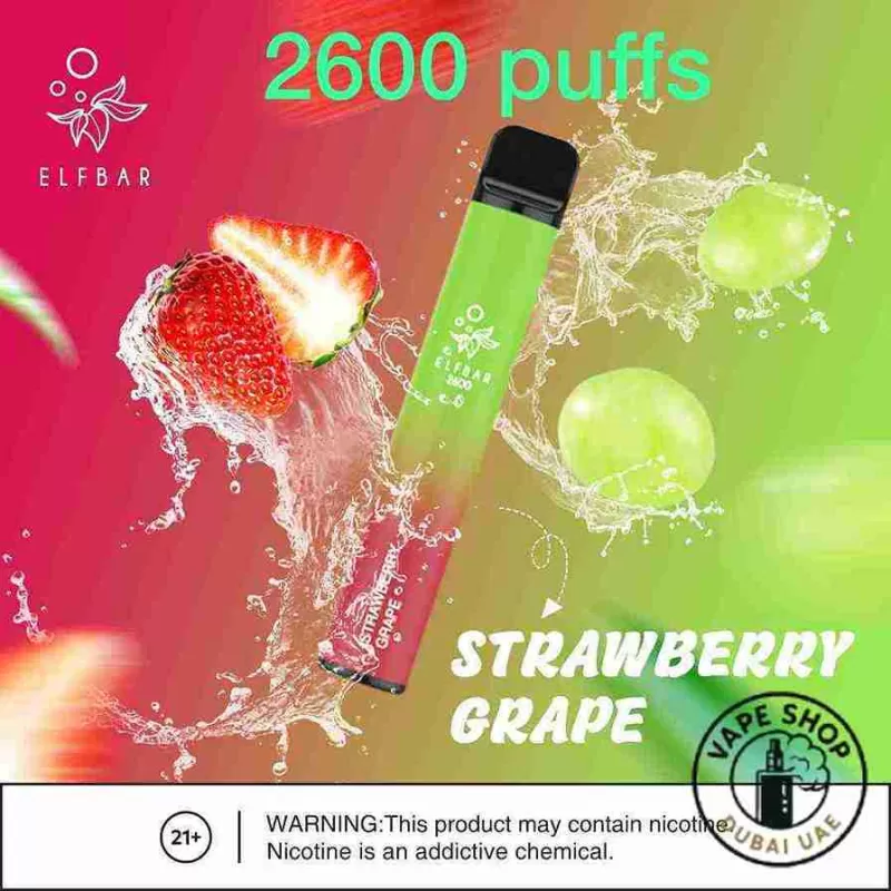 ELF BAR 2600 Puffs 20MG Disposable Vape in Dubai - Image 3