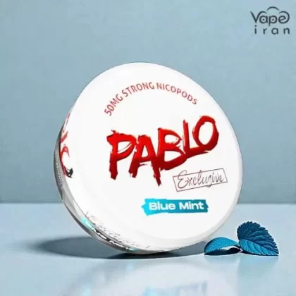 نیکوتین پانچ نعنا آبی Pablo Nicotine Pouch Blue Mint