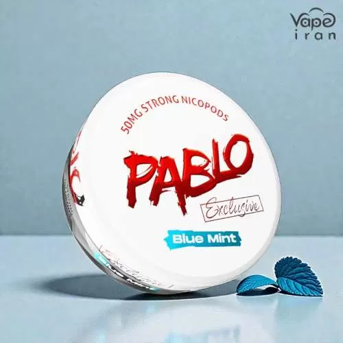 نیکوتین پانچ نعنا آبی Pablo Nicotine Pouch Blue Mint