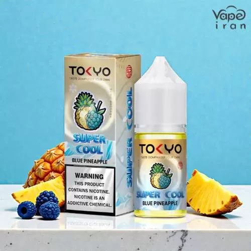 سالت آناناس و تمشک آبی سوپرکول توکیو Tokyo Super Cool Blue Pineapple