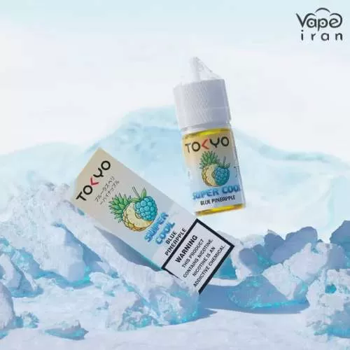 سالت آناناس و تمشک آبی سوپرکول توکیو Tokyo Super Cool Blue Pineapple - Image 2