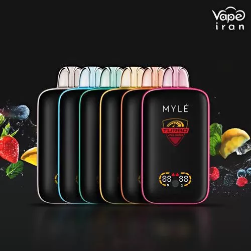 پاد یکبار مصرف ۲۰ هزار کامی مایلی توربو MYLE Turbo