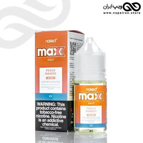 جویس سالت انبه، هلو و یخ Nkd100 MAX Peach mango ice