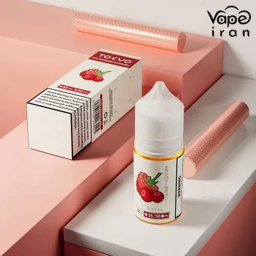 سالت زغال اخته تمشک و یخ Tokyo Iced Cranberry Raspberry