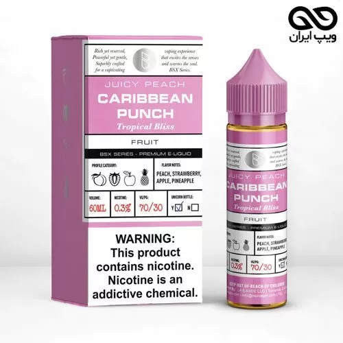 جویس کارائیب پانچ BSX Vapor Caribbean Fruit - Image 2