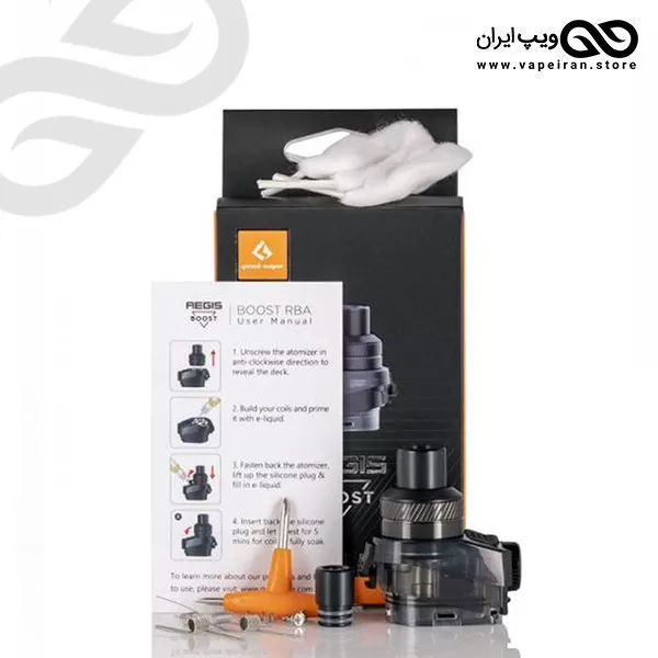 کارتریج بوست RBA گیک ویپ Geekvape Aegis Boost - کارتریج اصلی دستگاه / کارتریج RBA دستگاه - Image 3