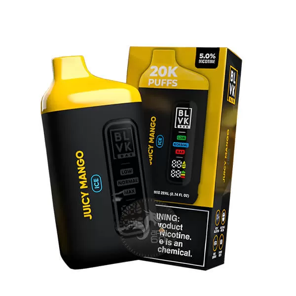 پاد یکبار مصرف 20000 پاف بی ال وی کی BLVK BAR 20K PUFFS DISPOSABLE - Image 3