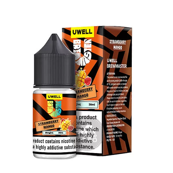 سالت توت فرنگی انبه یوول (10میل) UWELL STRAWBERRY MANGO - Image 2
