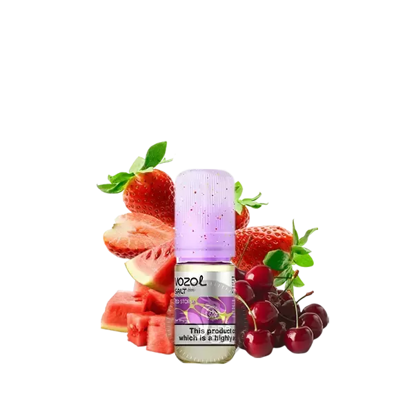 سالت هندوانه توت فرنگی گیلاس وزول (10میل) VOZOL RED STORM