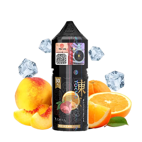 سالت پرتقال هلو یخ توکیو (30میل) TOKYO GOLDEN ORANGE PEACH ICE