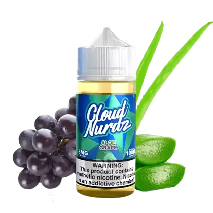 جویس آلوئه ورا انگور کلود نوردز (100میل) CLOUD NURDZ ALOE GRAPE