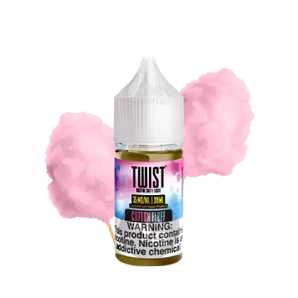 سالت پشمک صورتی توئیست (30میل) TWIST COTTEN FLUFF