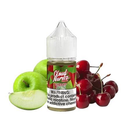 سالت گیلاس سیب کلود نوردز (30میل) CLOUD NURDZ CHERRY APPLE