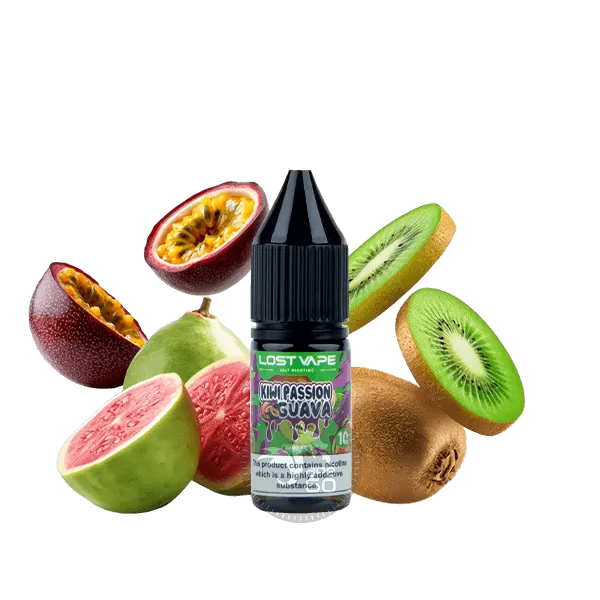 سالت کیوی پشن فروت گواوا لاست ویپ (10میل) LOST VAPE KIWI PASSION GUAVA
