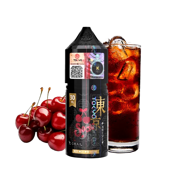 سالت نوشابه گیلاس توکیو (30میل) TOKYO GOLDEN CHERRY SODA
