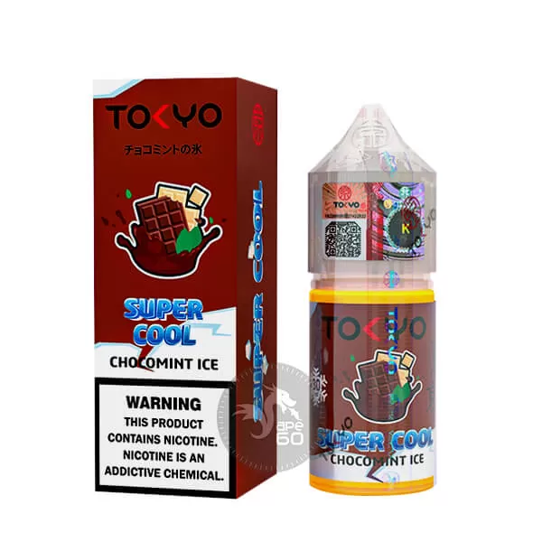 سالت شکلات نعناع یخ توکیو (30میل) TOKYO SUPER COOL CHOCOMINT ICE - Image 2